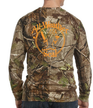 Load image into Gallery viewer, All Weather Seal MENS Code Five Men's Realtree Camo Long-Sleeve T-Shirt in APG