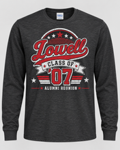 Load image into Gallery viewer, Lowell Class of 2007 Alumni Long Sleeve Shirt