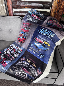 2025 Metro Cruise 20th Anniversary  fleece blanket