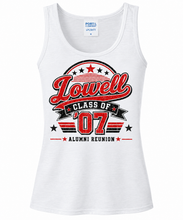 Load image into Gallery viewer, Lowell Class of 2007 Alumni Ladies Tank Top