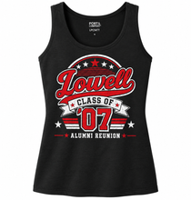 Load image into Gallery viewer, Lowell Class of 2007 Alumni Ladies Tank Top