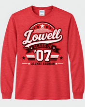 Load image into Gallery viewer, Lowell Class of 2007 Alumni Long Sleeve Shirt