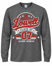 Load image into Gallery viewer, Lowell Class of 2007 Alumni Long Sleeve Shirt