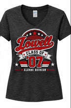 Load image into Gallery viewer, Lowell Class of 2007 Alumni Ladies V-neck