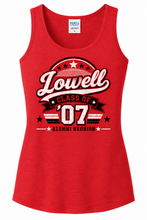 Load image into Gallery viewer, Lowell Class of 2007 Alumni Ladies Tank Top