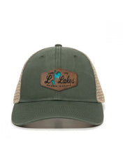 Load image into Gallery viewer, L Lakes Outdoor Cap Ponytail mesh back hat