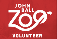 Load image into Gallery viewer, John Ball Zoo Gildan pullover hoodie Volunteer Uniform
