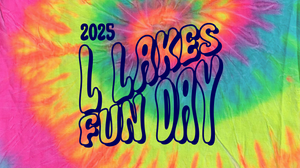 DIY (blank white) Fun Day and L Lakes Short sleeve t shirt for Tie Dye event