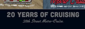 2025 Metro Cruise 20th Anniversary printed poster