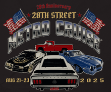 Load image into Gallery viewer, Official 2025 Main Event T shirt in black