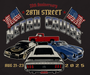 Official 2025 Main Event T shirt in black