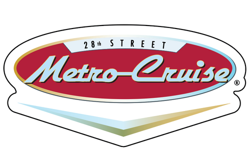 Official Metro Cruise logo Sticker