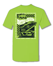 Load image into Gallery viewer, 2023 Youth Hotwheels design on Neon Green